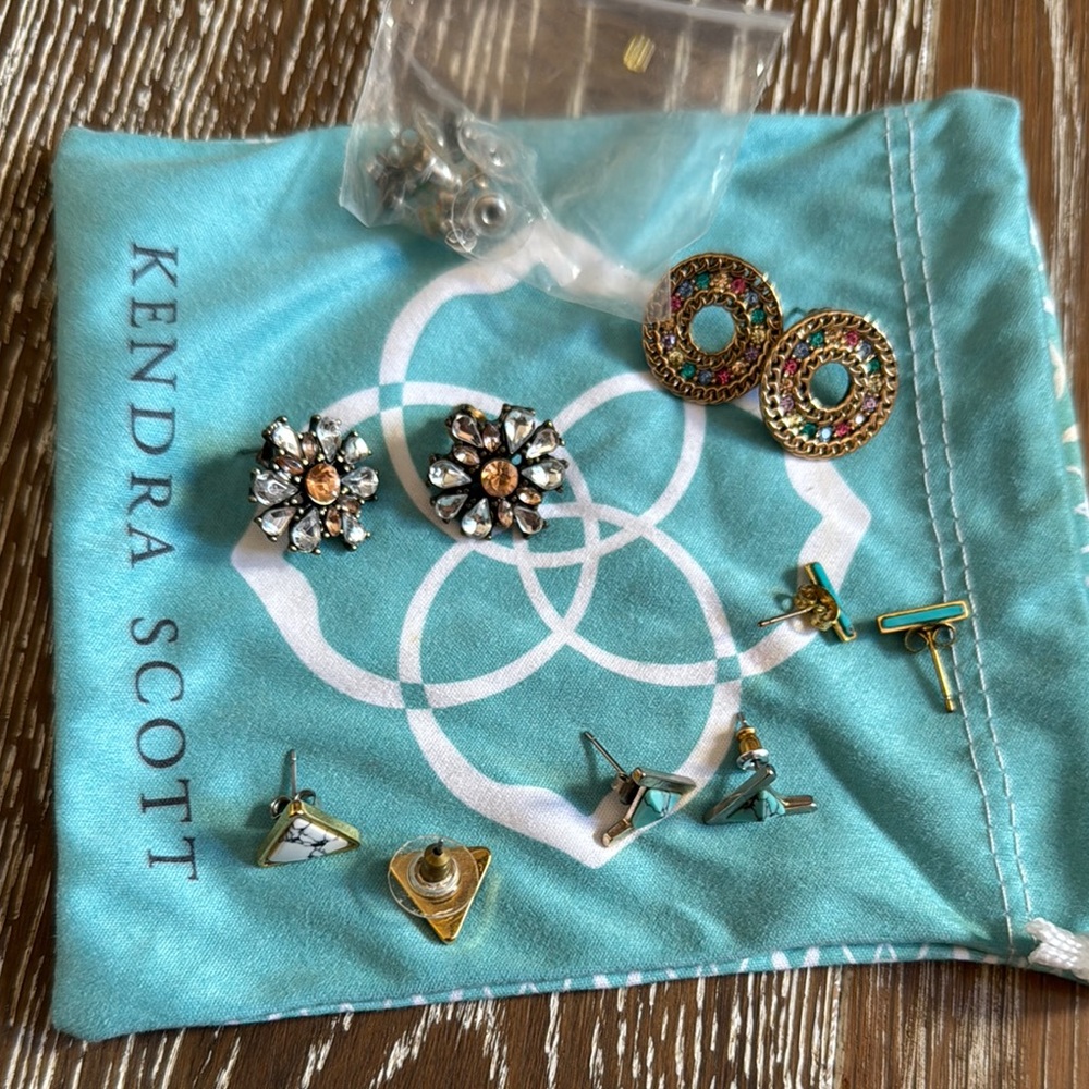 Kendra Scott Kids' Multicolor Earrings Set